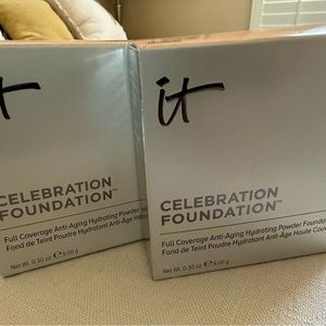 IT Celebration Foundation Medium- 2 compacts new in box.